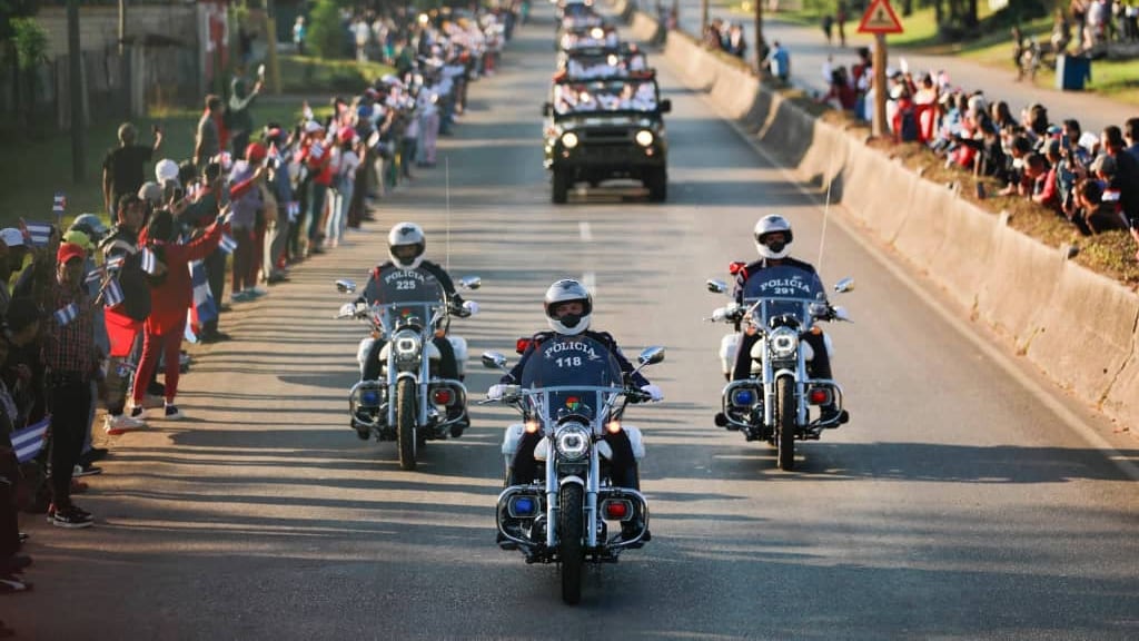 Homenaje a militares cubanos.