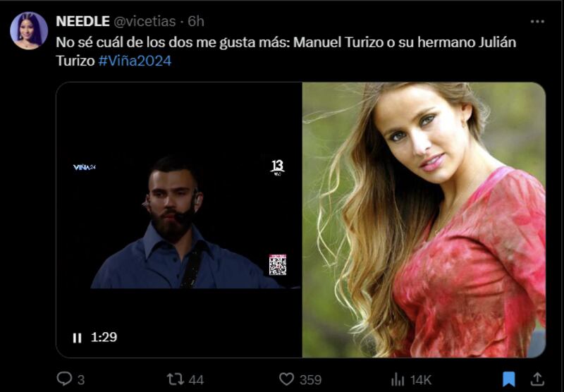 Reacción show de Manuel Turizo y Julián Turizo