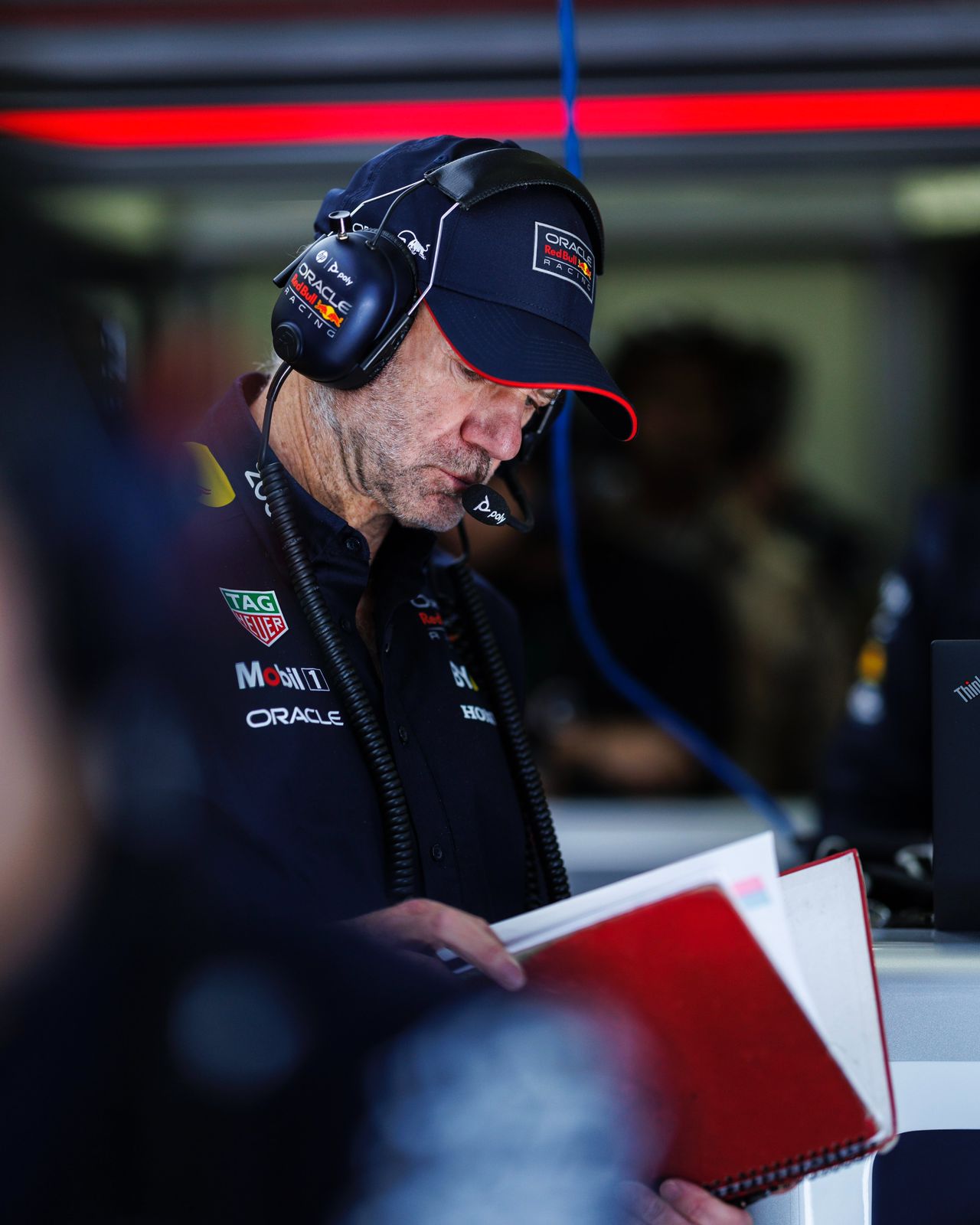 Adrian Newey habla en el GP de Miami sobre su salida de Red Bull.
