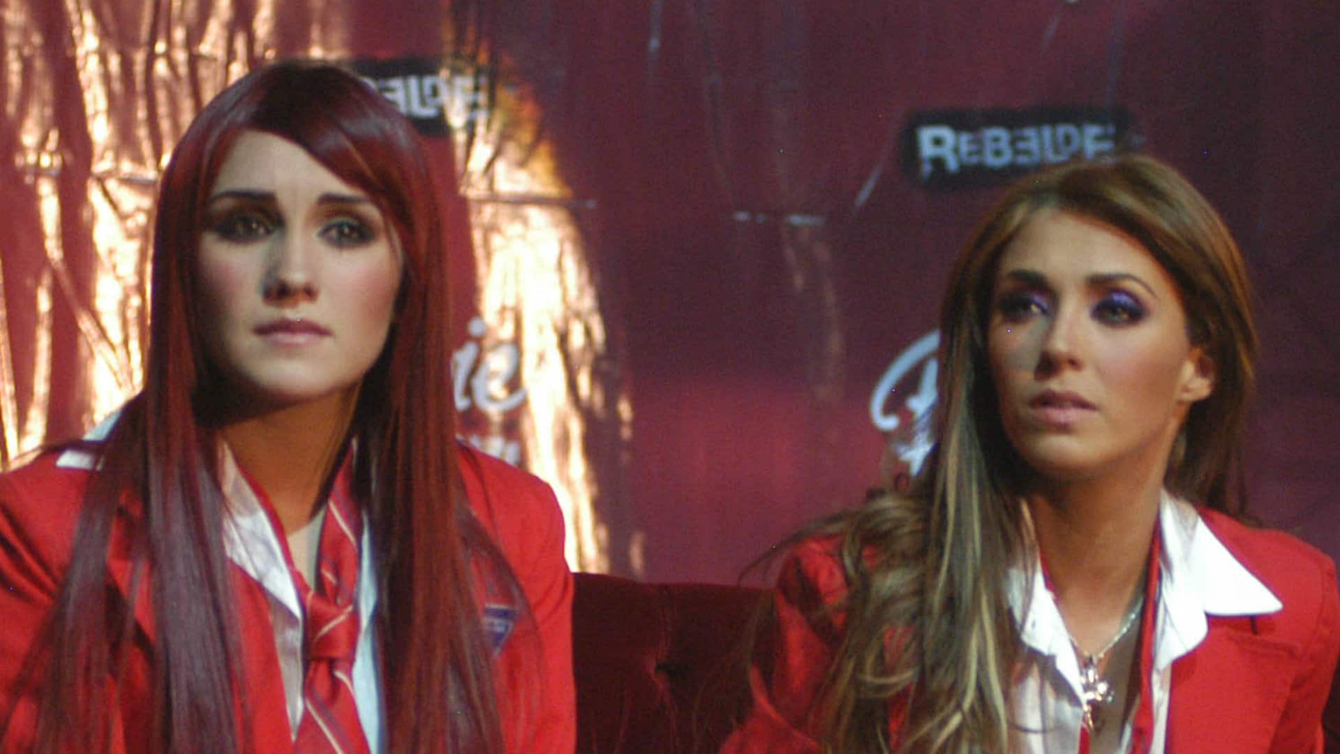 Las actrices eran dos de las estrellas de la agrupación RBD
