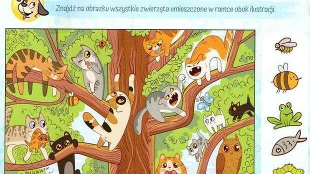 Encuentra el pez oculto.