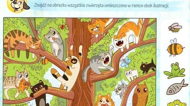 Encuentra el pez oculto.