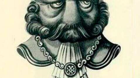 Observa bien la imagen y descubre el rostro de la mujer.