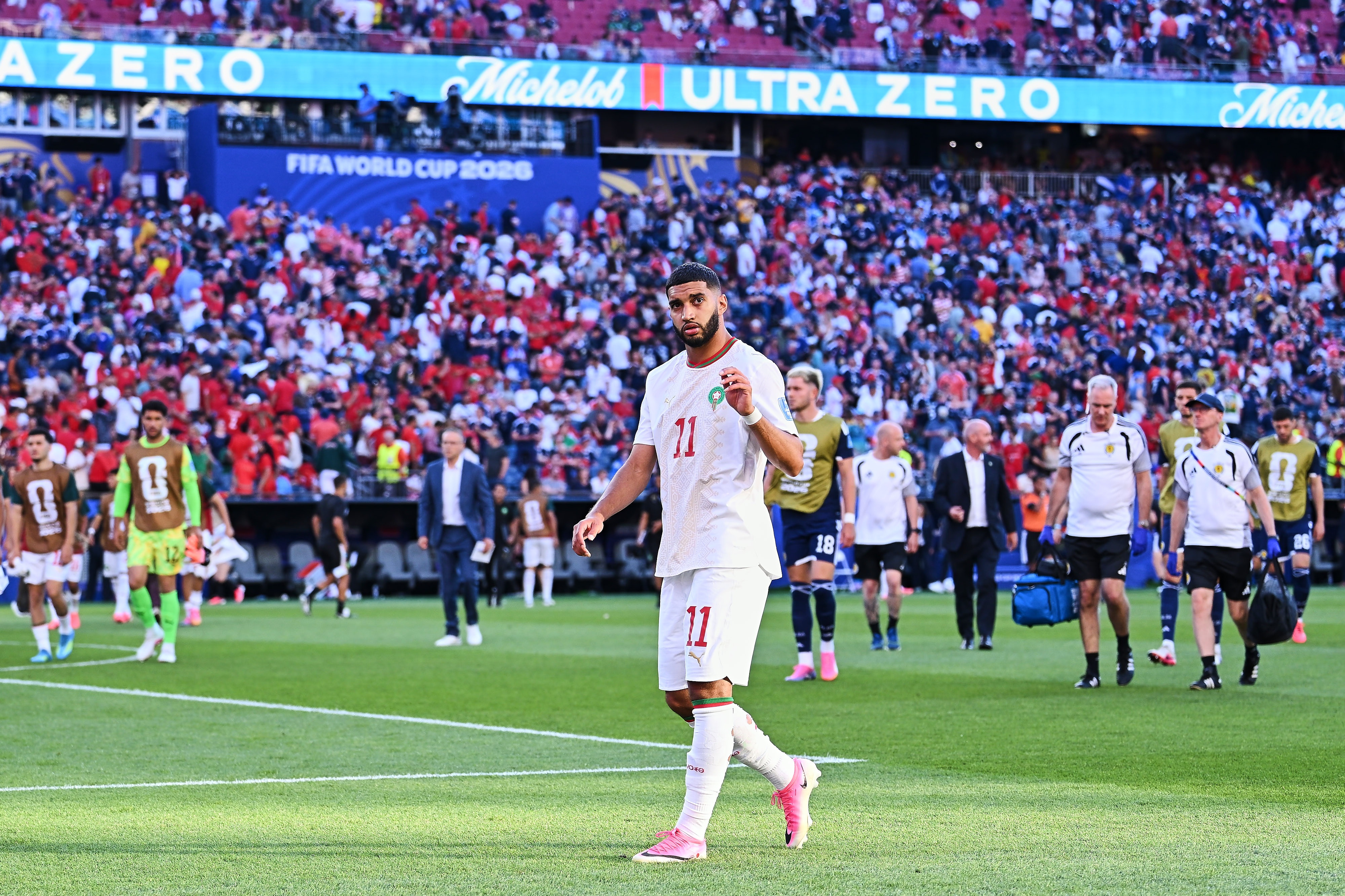 Marruecos consigue su primera victoria del Mundial