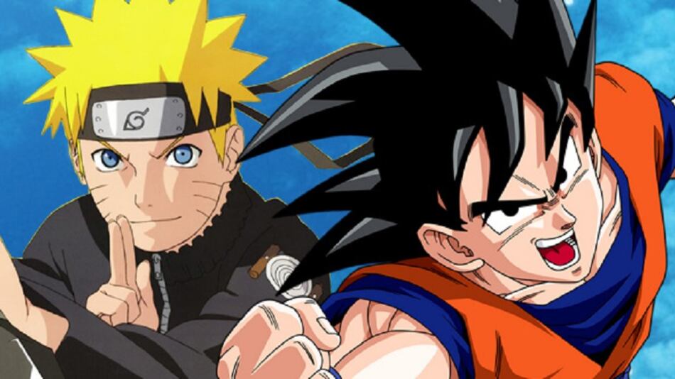 Naruto Uzumaki y Goku