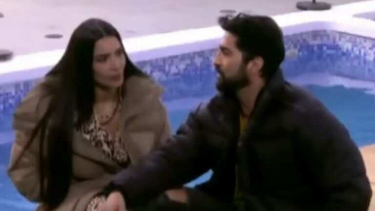 Dania Méndez y Arturo Carmona fueron felices dentro del reality show.