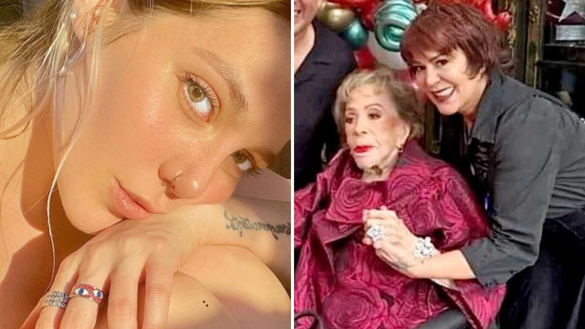 Frida Sofía, la nieta de Silvia Pinal, logró despedirse de su abuela y compartió su experiencia con sus fans, aunque los haters la criticaron por grabar su dolor.