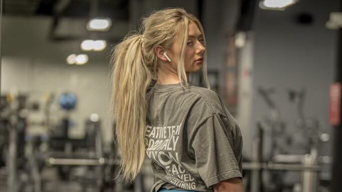 La atleta ha ganado fama en redes sociales.