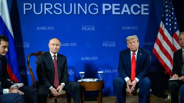Trump y Putin en Alaska