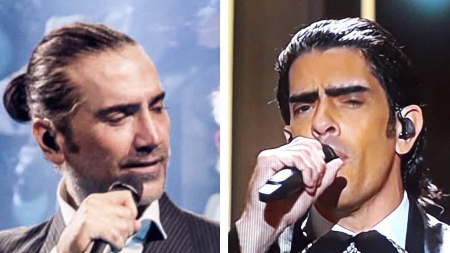 Yahir como Alejandro Fernández