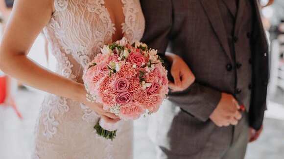 La creadora de contenido de boda