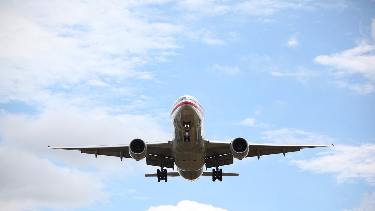 Avión comercial / Pixabay