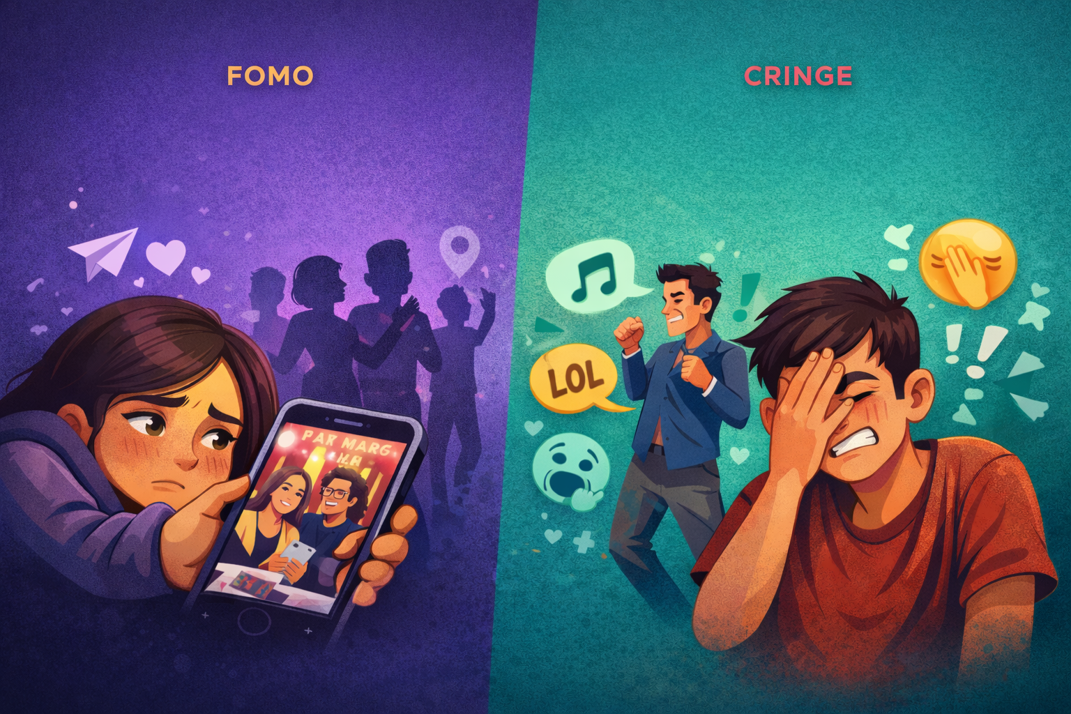 ¿Qué significa FOMO ni cringe?
