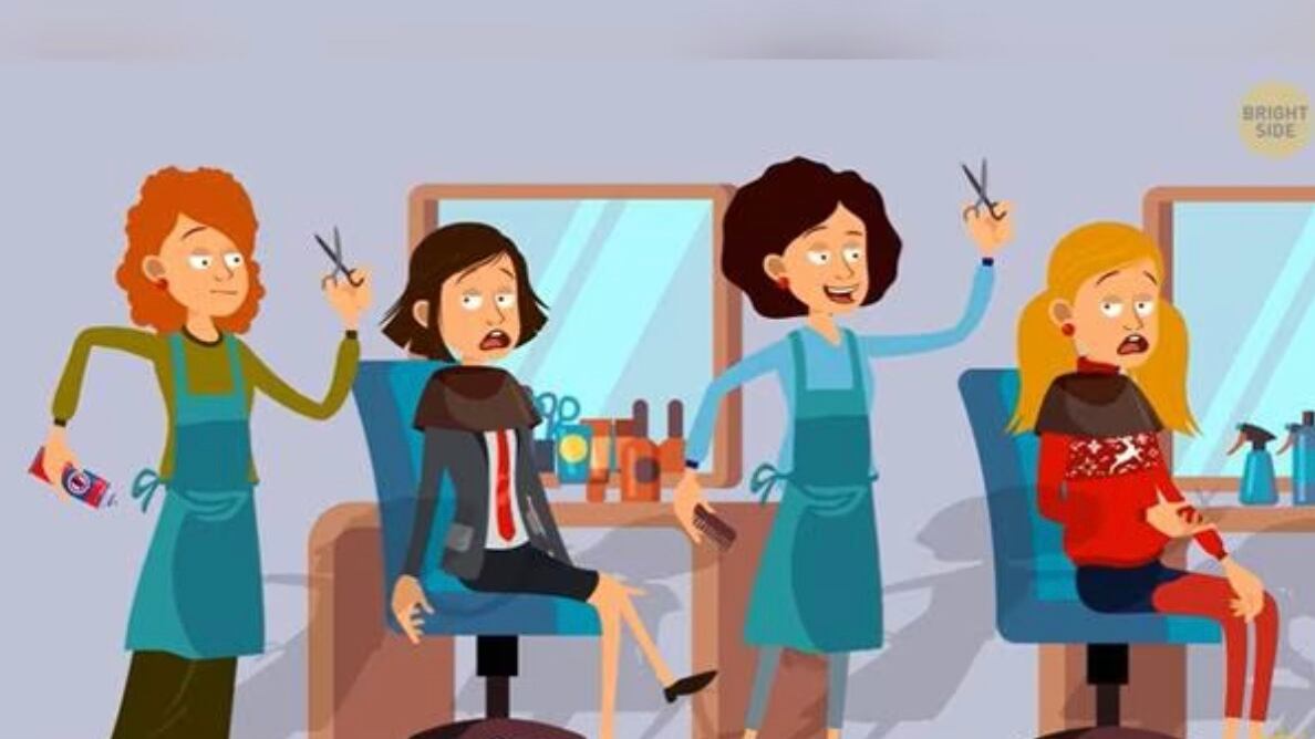 Descubre al estilista falso.