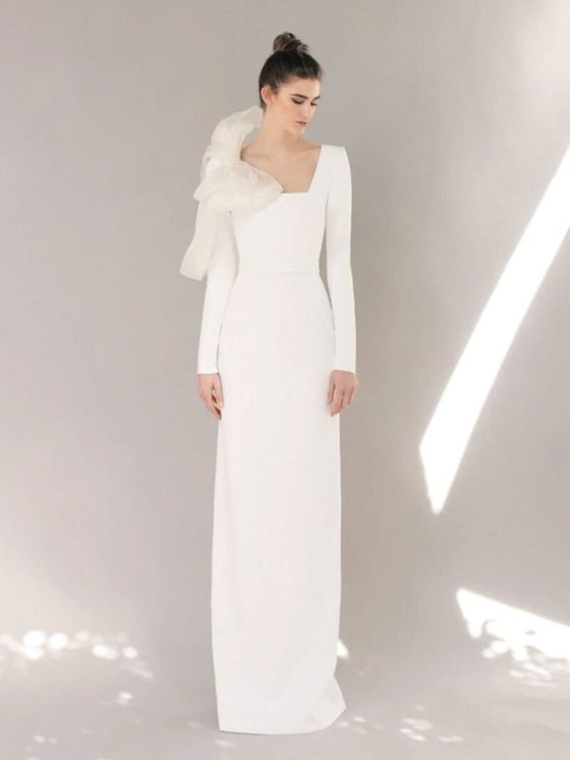 Vestido de novia de Victoria.