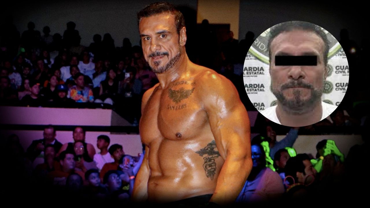 El luchador fue detenido en San Luis Potosí