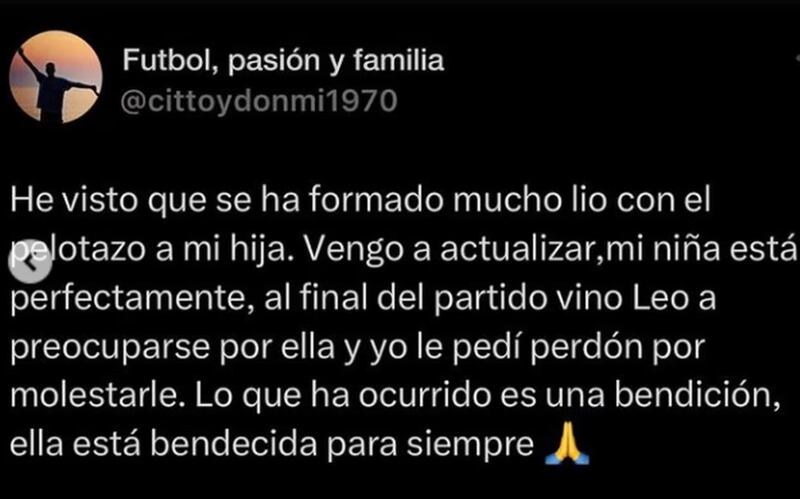 La reacción del padre es viral