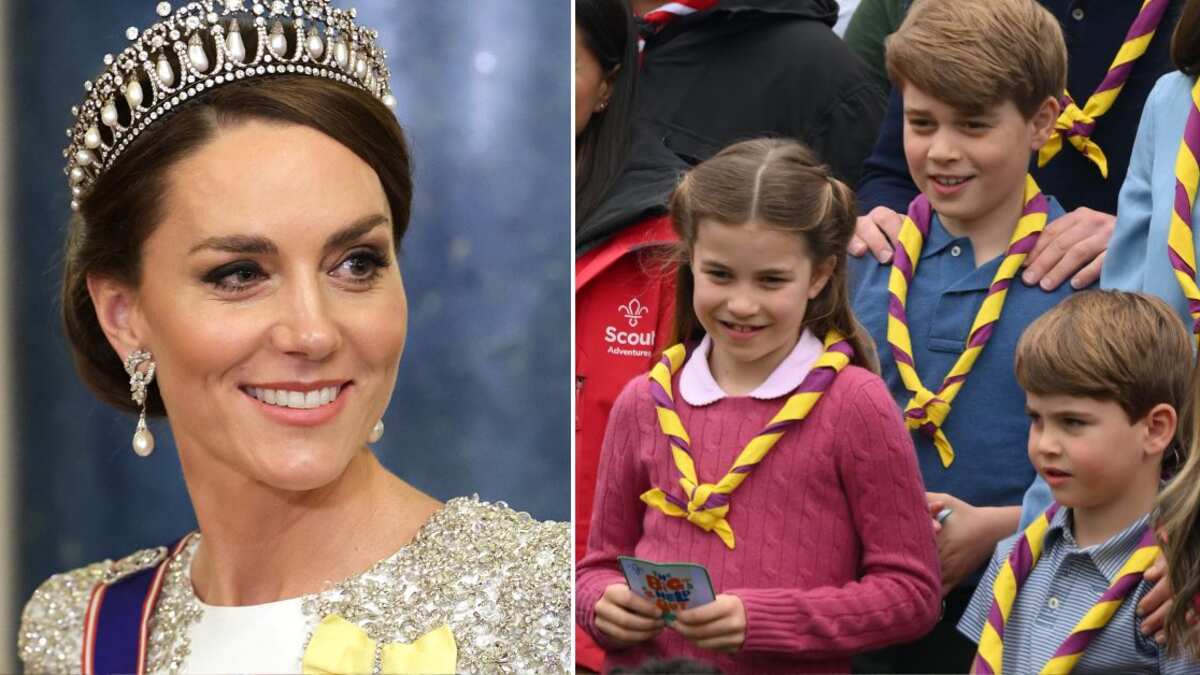 Kate Middleton es una madre abnegada para sus tres hijos, George, Charlotte y Louis