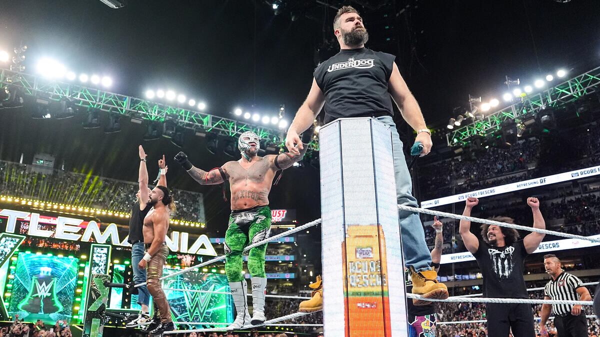 El hermano de Travis apareció en WrestleMania 40.