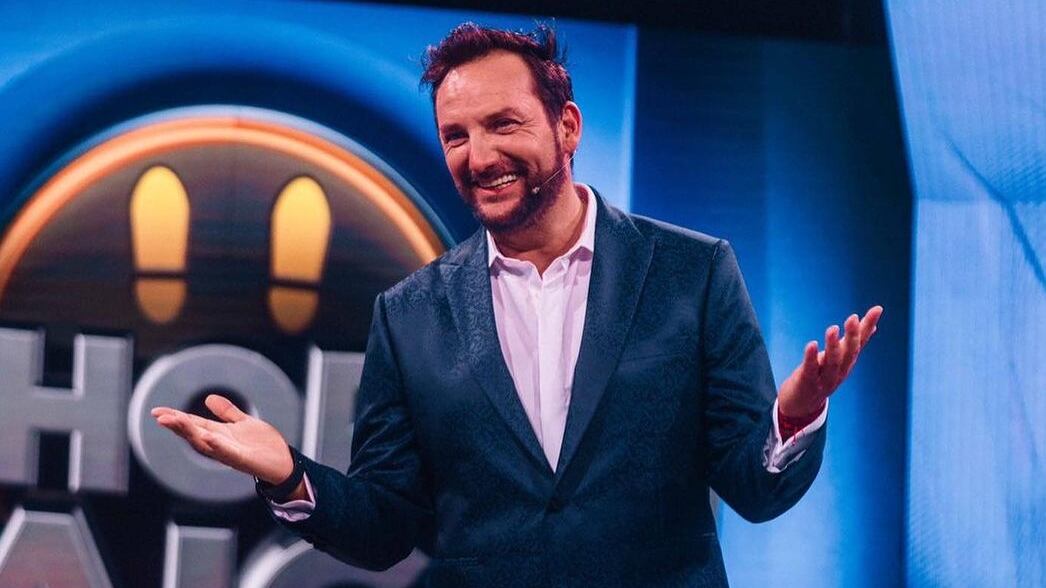 El animador debuta esta tarde en TVN con su nuevo programa de concursos "Ahora caigo".