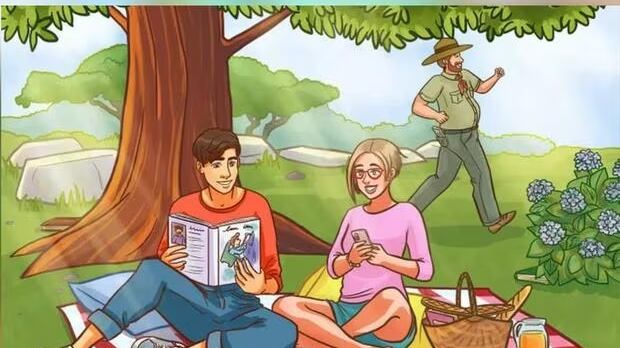 Encuentra los libros ocultos en la imagen.