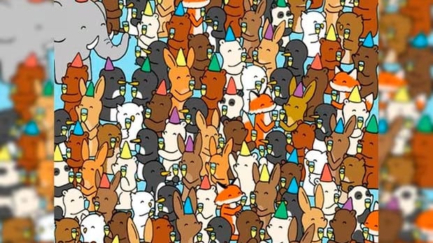 Encuentra las copas vacías.