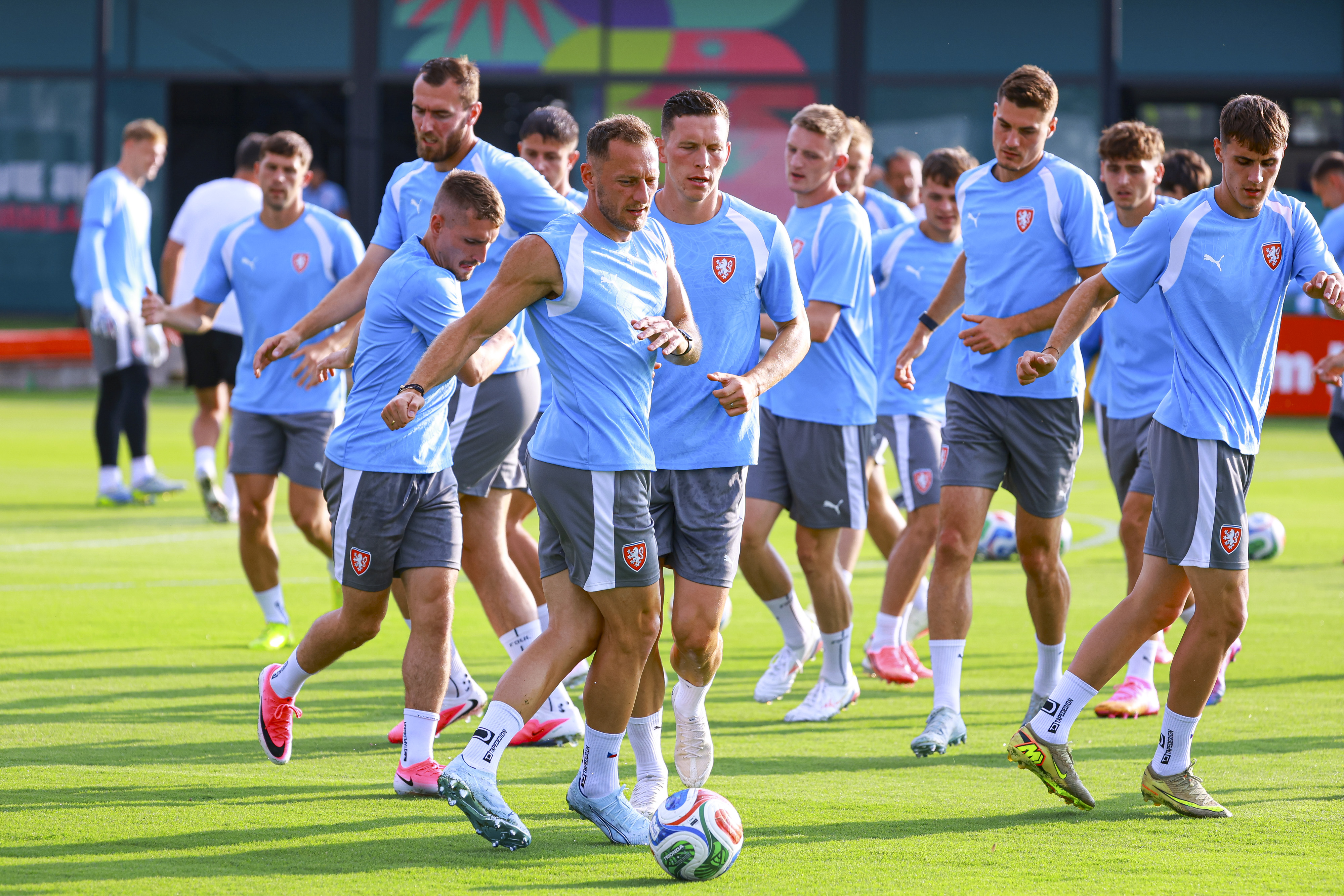 Chequia entrena previo al Mundial 2026