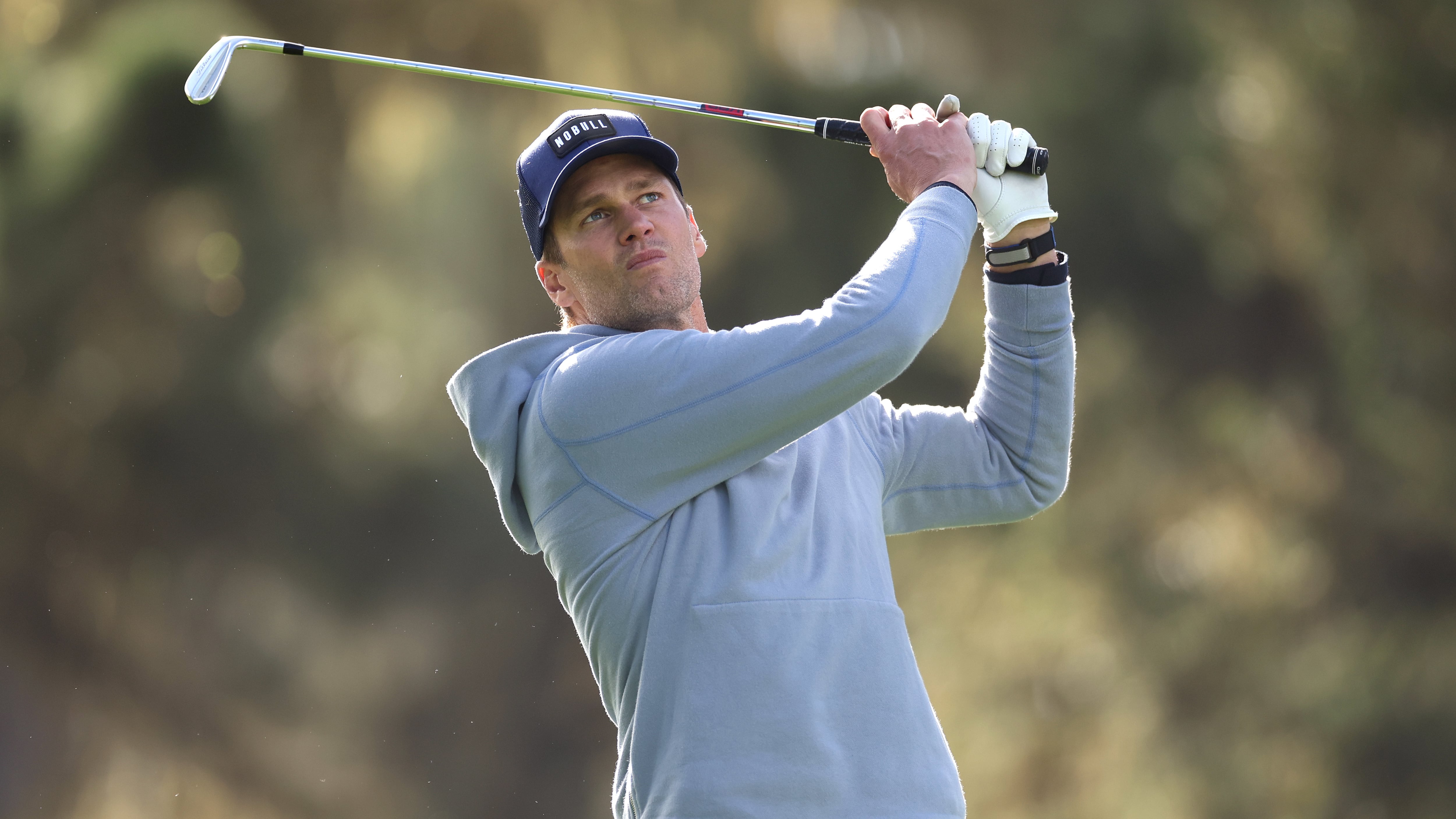 Tom Brady en un torneo de golf Pro-Am