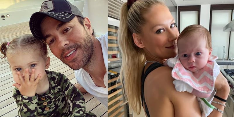 Enrique Iglesias and Anna Kournikova: their daughters amazed with their outfits and how much they have grown – Metro World News