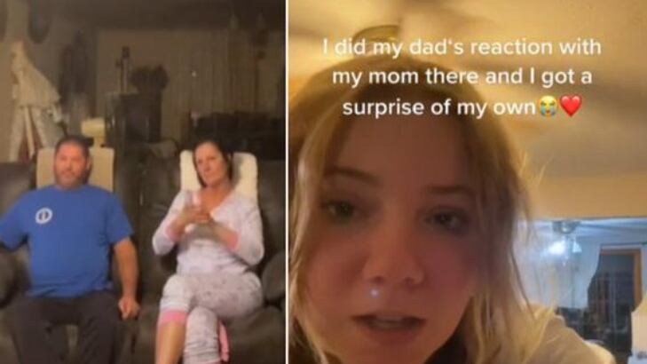 La joven viral a TikTok que le anunció a sus padres su embarazo