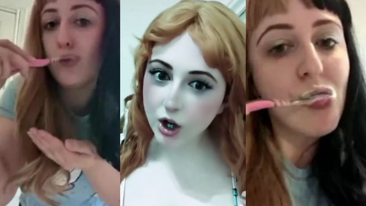 Mujer gana miles de dólares por cepillarse los dientes en OnlyFans.