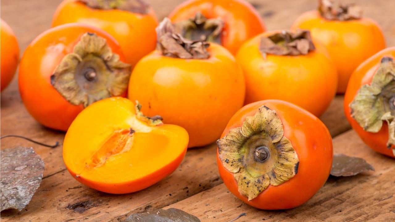 Caqui, una fruta de Japón con múltiples beneficios.