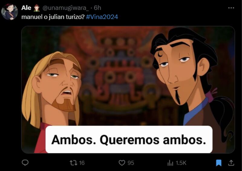 Reacción show de Manuel Turizo y Julián Turizo