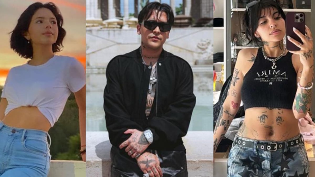 Nodal, Ángela Aguilar y Cazzu