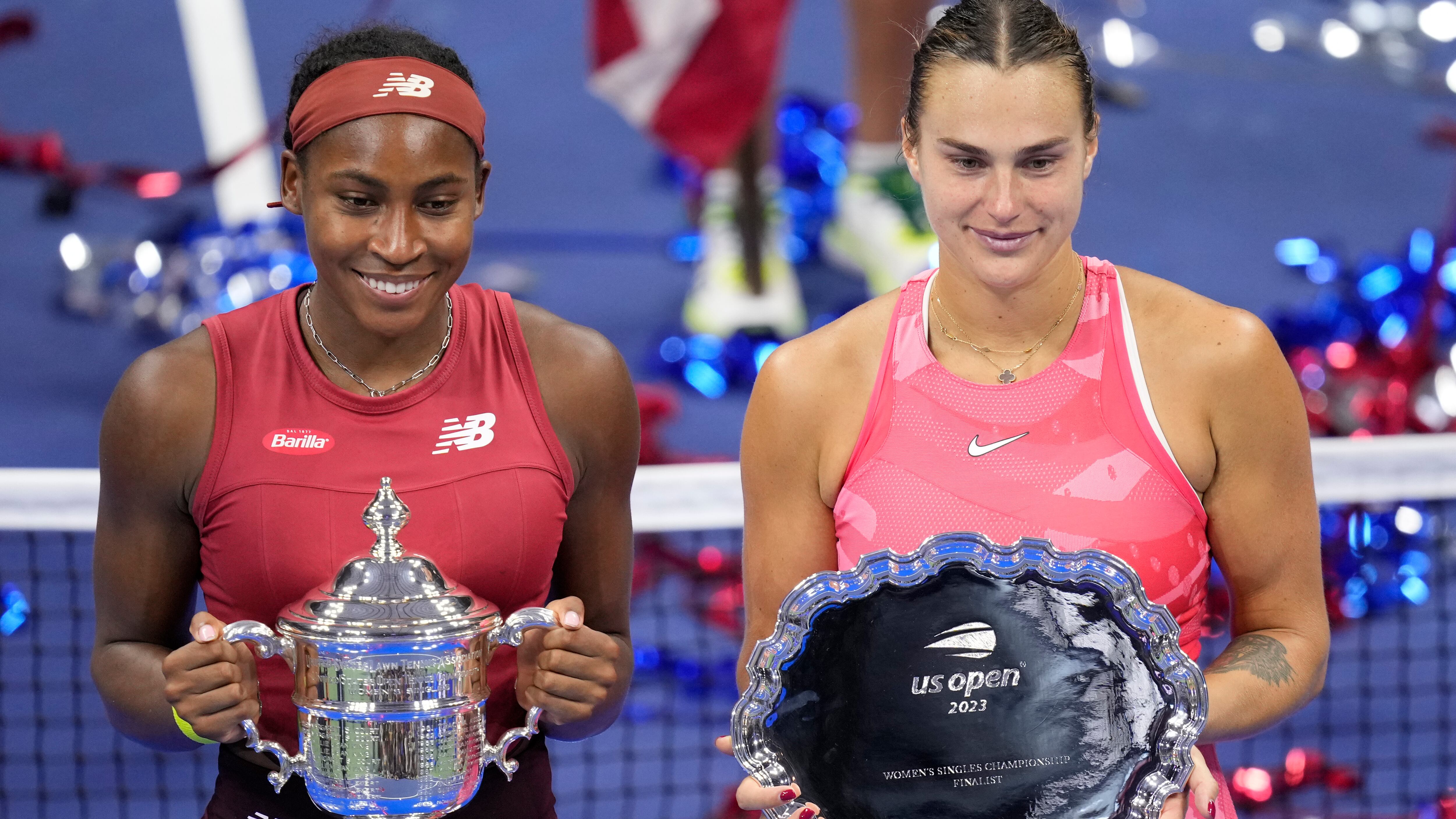 Coco Gauff y Aryna Sabalenka