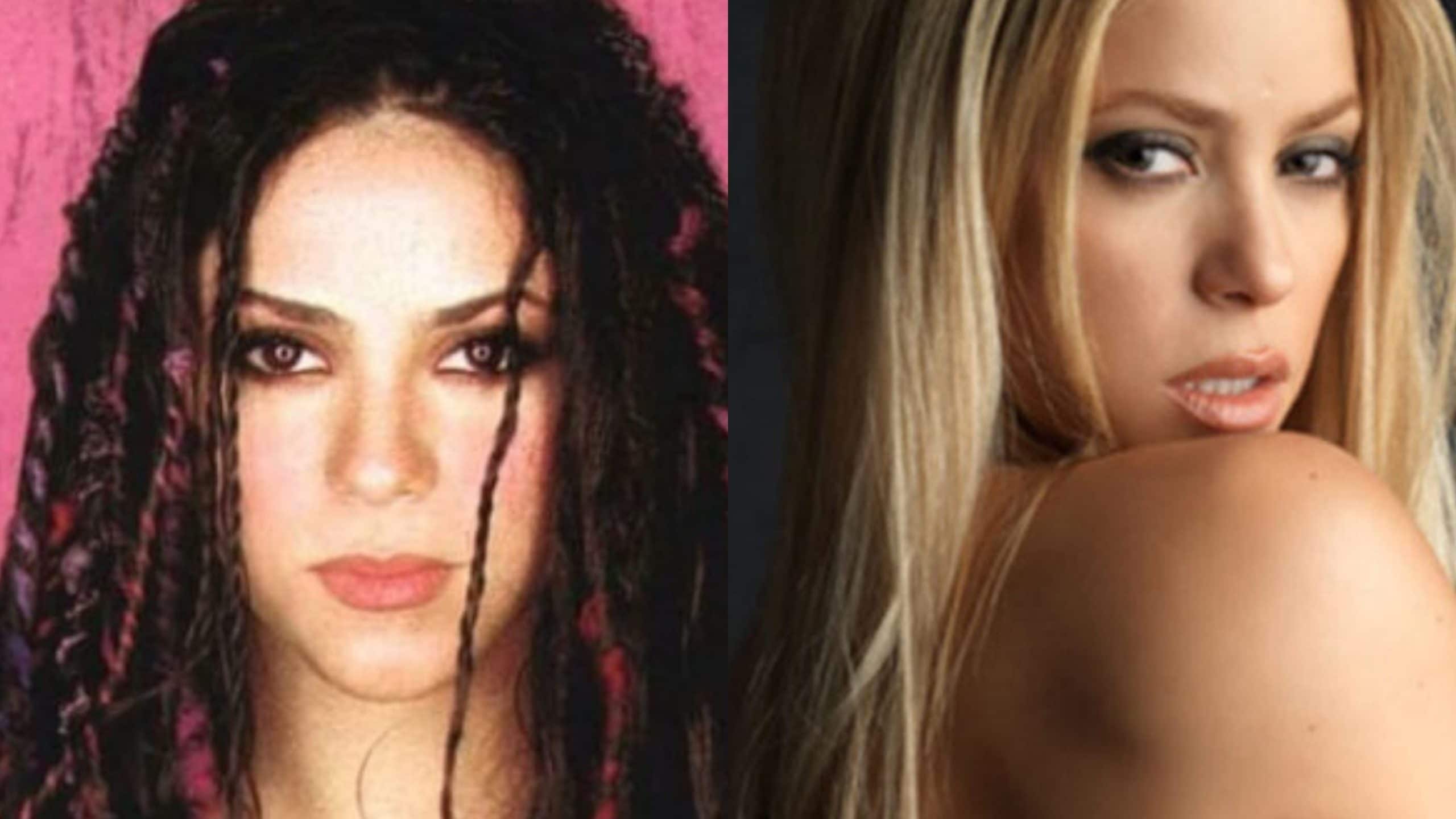 Rubia o pelirroja: Así ha cambiado Shakira con el paso del tiempo