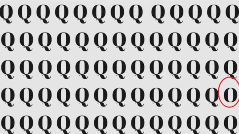 Aquí está la "O".