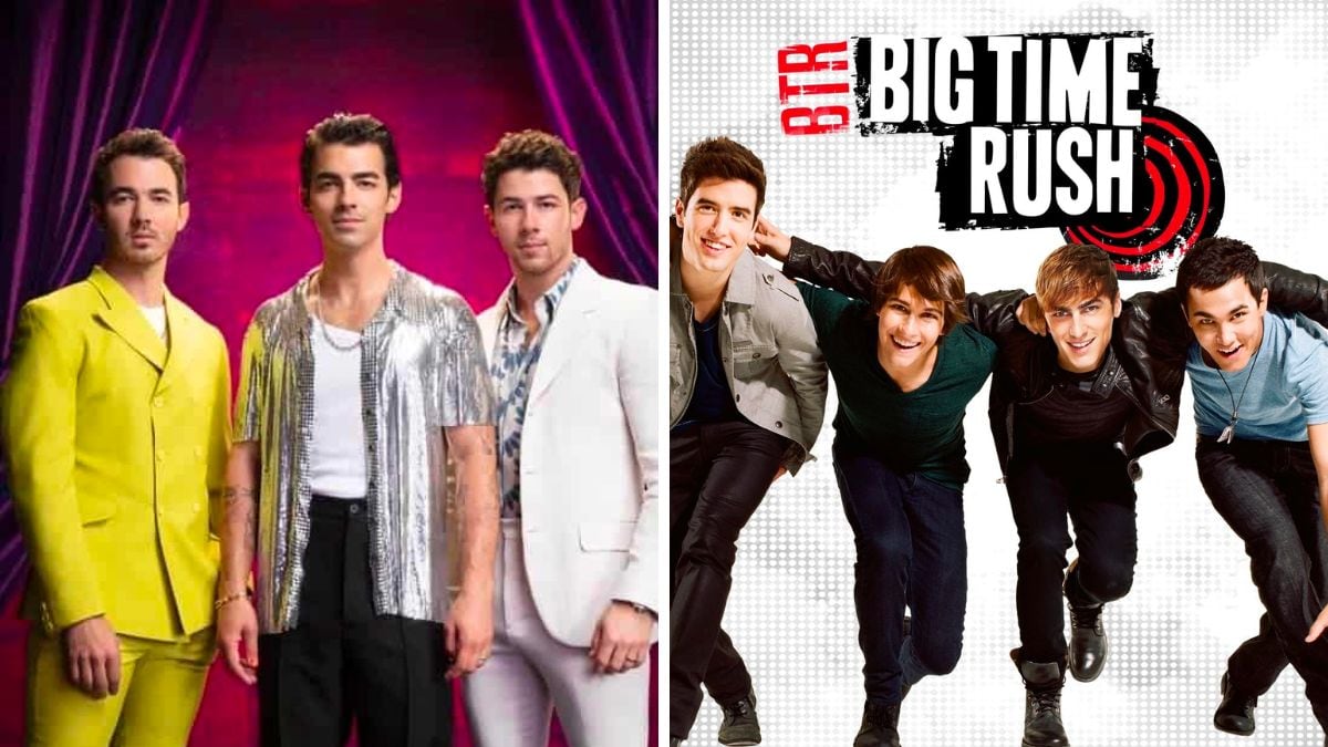 Jonas Brothers y Big Time Rush fueron un éxito entre el público adolescente.