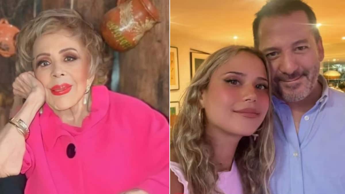 Tras complicaciones de salud, Silvia Pinal reapareció junto a Enrique Guzmán en la boda de su nieta Giordana.