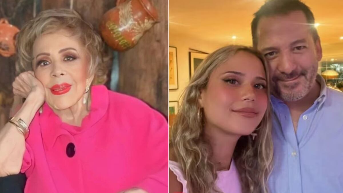 Tras complicaciones de salud, Silvia Pinal reapareció junto a Enrique Guzmán en la boda de su nieta Giordana.