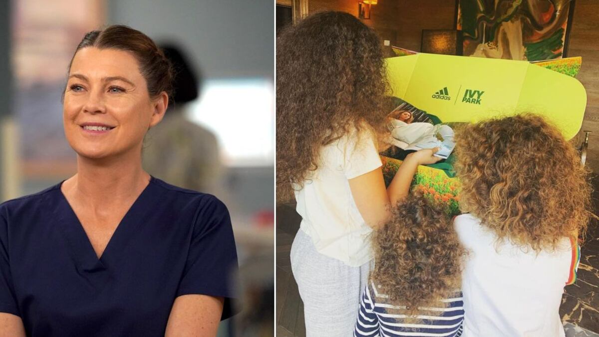 Ellen Pompeo tiene tres hijos junto a su esposo, Chris Ivery