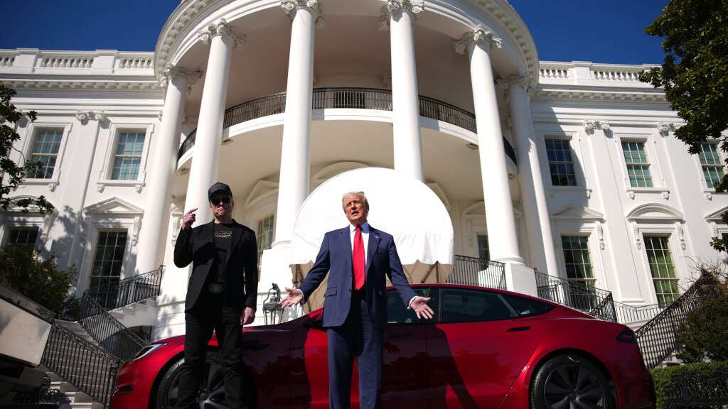 Donald Trump Tesla Elon Musk