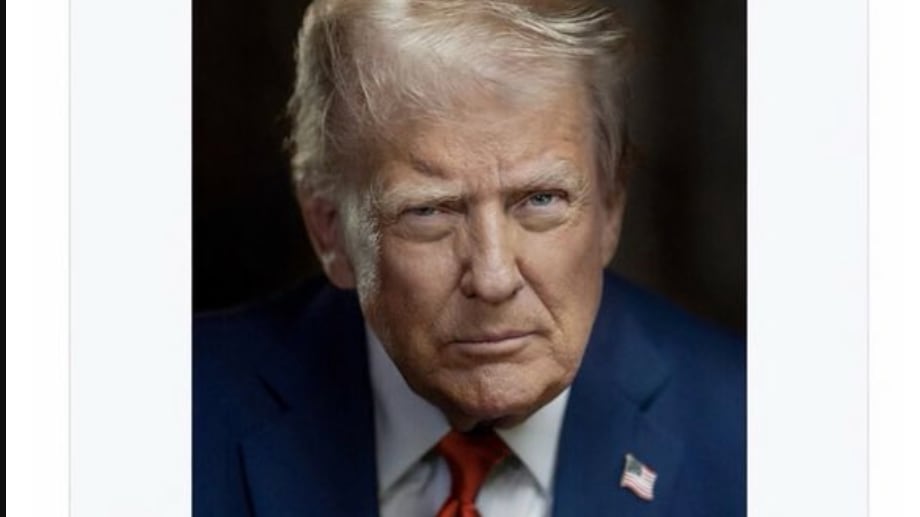 La imagen publicada por Donald Trump en Truth Social desató una avalancha de memes y críticas al proclamarse “presidente interino” de Venezuela tras la caída de Nicolás Maduro.