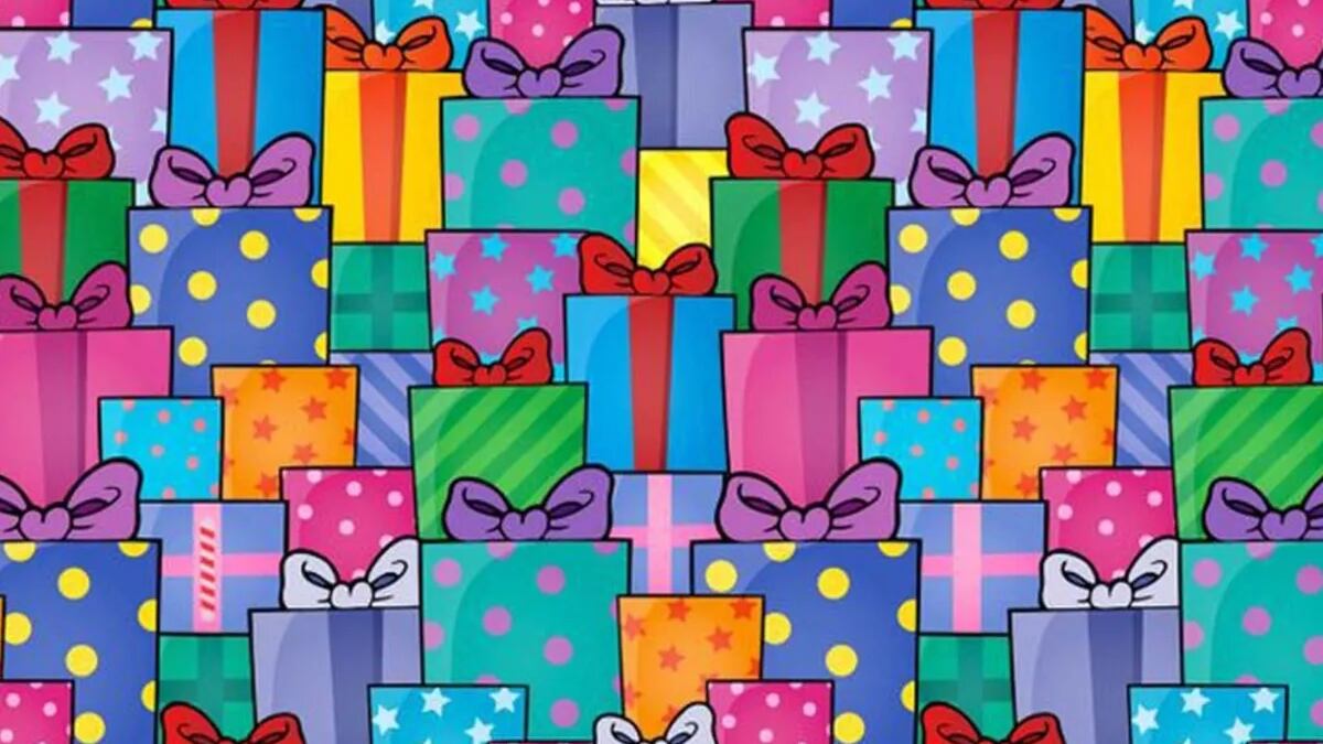 Encuentra el caramelo oculto.