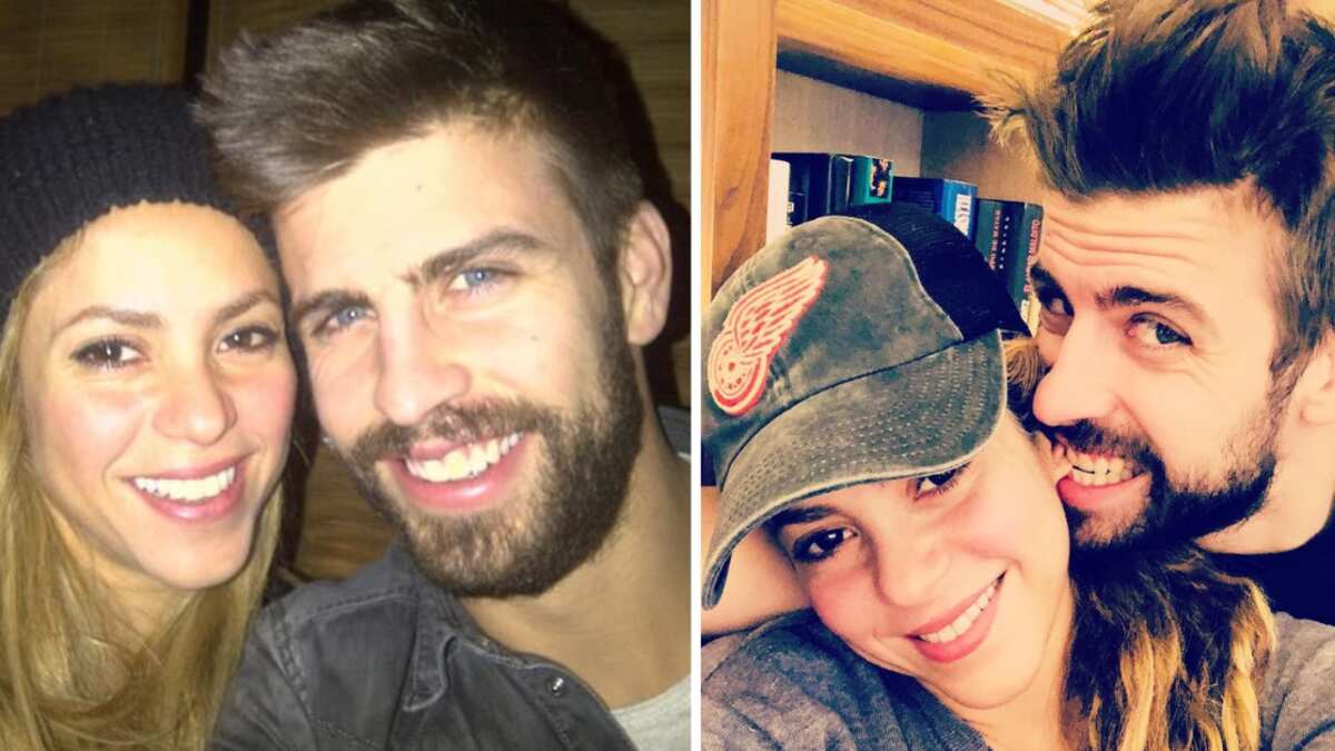 Piqué y Shakira selfie