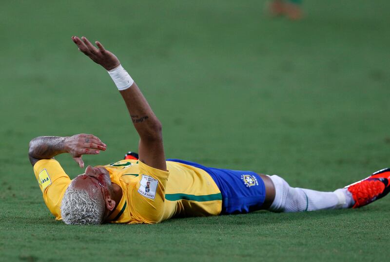 Neymar sangre