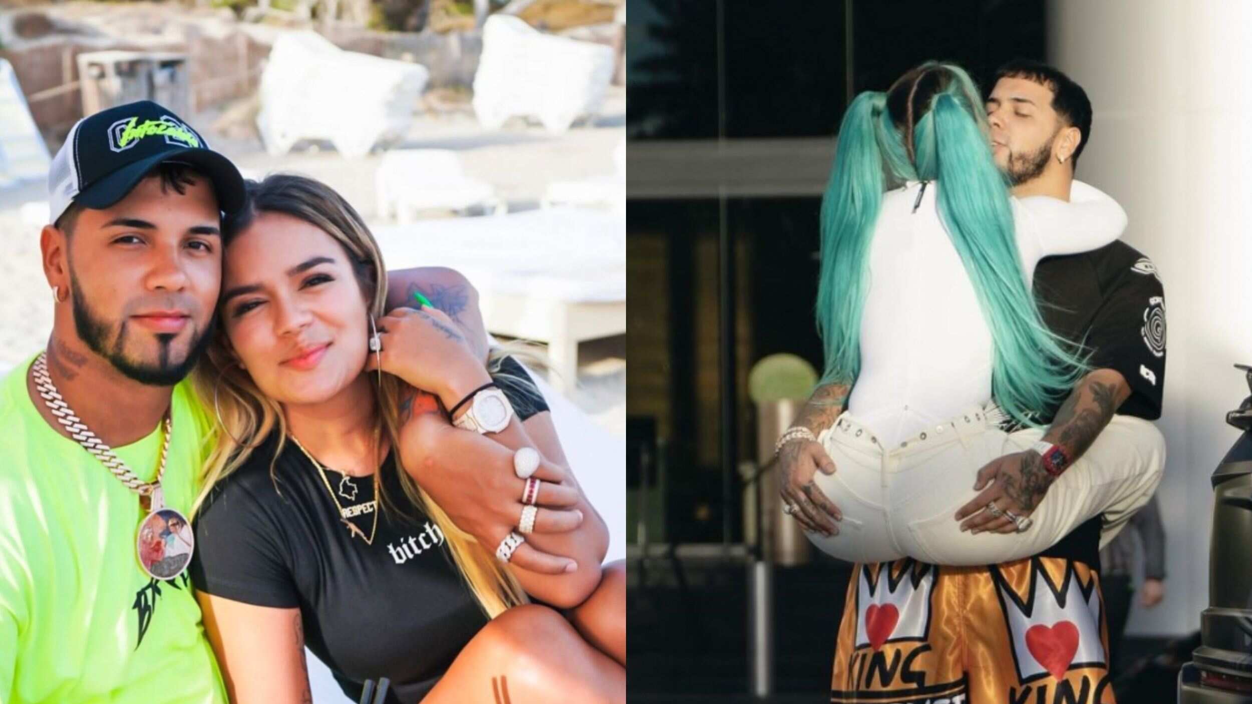 Así fue la relación de los reguetoneros Karol G y Anuel AA que llegó a su fin