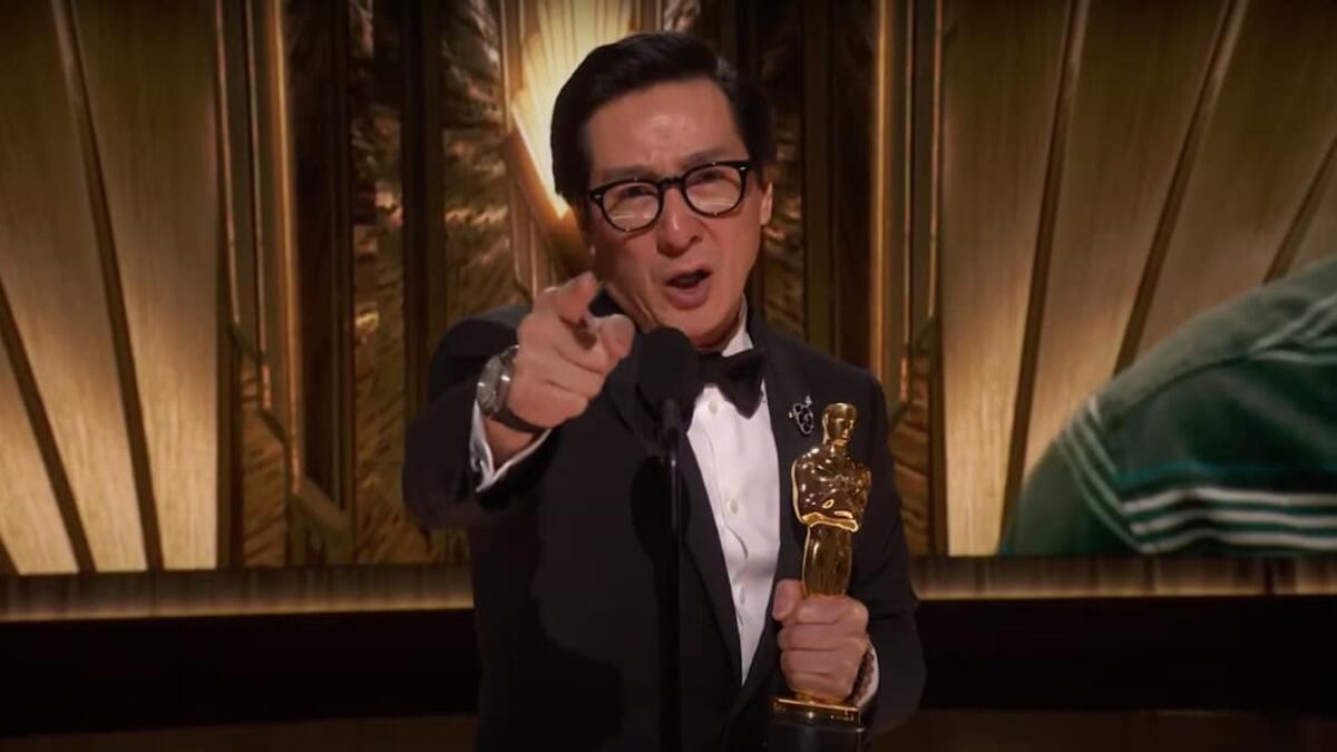 Ke Huy Quan ganó el Oscar por su papel en Todo en todos lados al mismo tiempo.