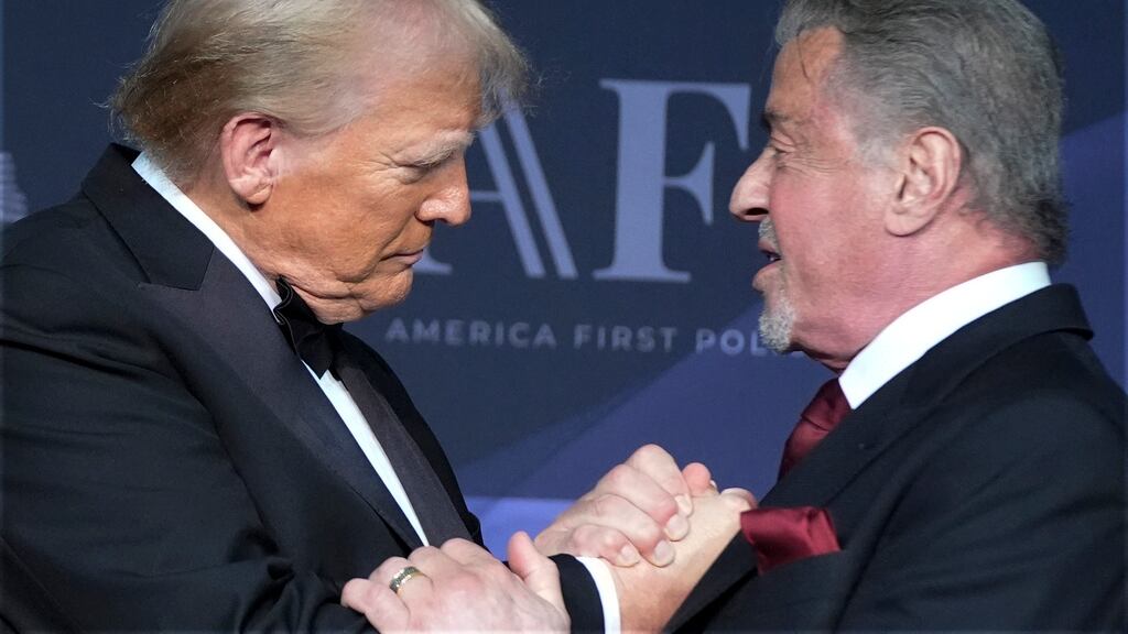 Donald Trump Sylvester Stallone