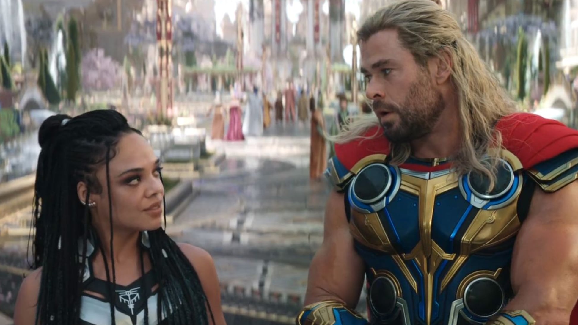 O filme trouxe o Deus do Trovão (Chris Hemsworth) em uma jornada diferente de tudo que ele já enfrentou: uma busca pela paz interior.